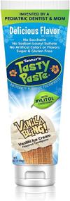 img 4 attached to Vanilla Bling: The Ultimate Anticavity Fluoride Toothpaste for Kids - Tanner's Tasty Paste (4.2 oz.)