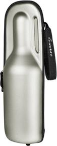 img 2 attached to 🍾 Silver and Black Portable Rabbit Wine Trek Bottle Cooler