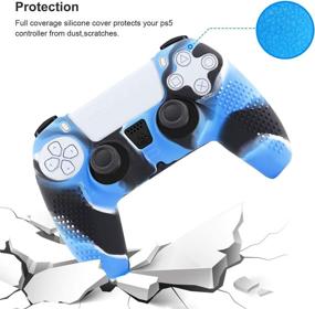 img 2 attached to Controller Anti Slip Protector Playstation Camouflage