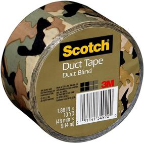 img 3 attached to 🎞️ 3M Scotch Duct Tape, Camouflage Design, 1.88-Inch by 10-Yard - 910-CMO-C