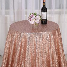 img 3 attached to 🎉 Elegant PartyDelight Tablecloth – Perfect for Weddings, Dessert Banquets, and Events