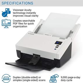 img 3 attached to 🖥️ Efficient and Versatile Visioneer Patriot D40 Duplex Scanner with 80-Page ADF for PC and Mac