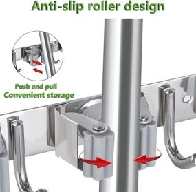 img 3 attached to 🧰 Stainless Steel Wall-Mounted Organizer: Efficient Storage Solution for Material Handling Products