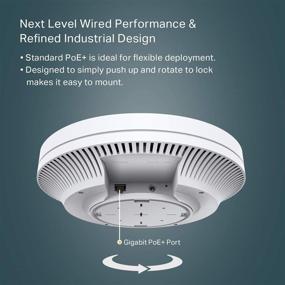 img 2 attached to 📶 TP-Link EAP620 HD: High-Density WiFi 6 AX1800 Access Point for Seamless Roaming, Gigabit Wireless Deployment, and Cloud Integration