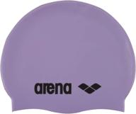 🏊 arena silicone swim cap - unisex design with prints and solid colors for women and men logo