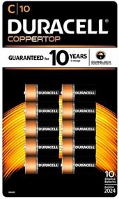 img 1 attached to Duracell Coppertop Alkaline Batteries 10