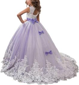 img 2 attached to Discover Stunning WDE Princess 👸 Girls Pageant Dresses for Your Little Girls