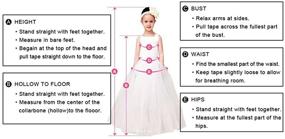 img 1 attached to Discover Stunning WDE Princess 👸 Girls Pageant Dresses for Your Little Girls