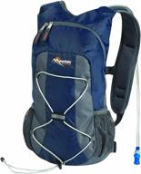 🎒 revive hydration pack, 12-liter, blue - mountain trails logo