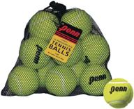 🎾 penn pressureless tennis balls: durable 12 ball mesh bag for optimal performance logo