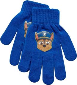 img 2 attached to Boys' Nickelodeon Patrol Winter Gloves Mittens - Cold Weather Accessories