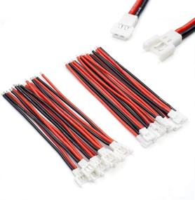 img 3 attached to 🔌 Top-rated NIDICI 1S Charger: 20pcs (10 Pairs) 3.7v Charging Cable for 1s Lipo Battery RC Quadcopter Drone Multirotors