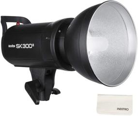 img 4 attached to Godox SK300II Studio Strobe 300W: Powerful 2.4G Wireless X System, GN58 5600K Monolight with Bowens Mount and 150W Modeling Lamp - Exceptional Output Stability, Anti-Preflash Feature