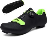 🚴 ultimate comfort cycling shoes: premium spinning cleats for men logo