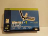 cisco-linksys wmp54g wireless-g pci adapter: high-speed connectivity for your desktop logo