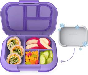 img 4 attached to Bentgo Kids Chill Lunch Box: The Ultimate Solution for Kids' Furniture, Decor & Storage