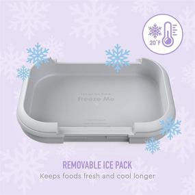 img 3 attached to Bentgo Kids Chill Lunch Box: The Ultimate Solution for Kids' Furniture, Decor & Storage