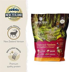 img 2 attached to 🦌 Organic Homestyle Venison & Cranberry Dehydrated Dog Food, 2 Lb - No Fillers