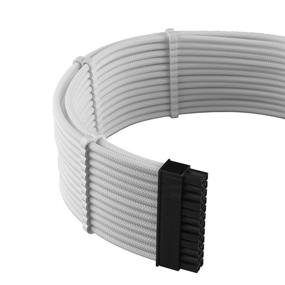 img 2 attached to Набор удлинителей кабелей CableMod белого цвета (CM-PCAB-BKIT-NKW-3PW-R) для улучшения SEO