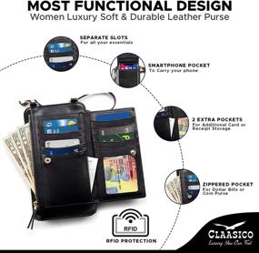 img 2 attached to Timeless Elegance: Claasico Women's Crossbody Samsung Handbag - The Ultimate Combination of Style and Function