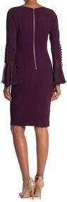 img 1 attached to Calvin Klein Womens Chiffon Sleeves Women's Clothing and Dresses