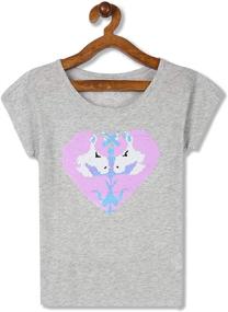 img 4 attached to Childrens Place Novelty Graphic T Shirt Girls' Clothing for Tops, Tees & Blouses