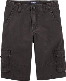 img 2 attached to 👖 Stylish and Practical OshKosh B'Gosh Boys' Cargo Shorts: Perfect for Active Kids