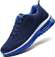 auperf fashionable sneakers lightweight breathable men's shoes for athletic logo