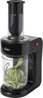 🌀 efficient oster black electric spiralizer, 1 logo