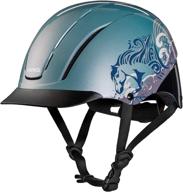 🦄 troxel spirit performance helmet in sky dreamscape, x-small: a stylish and secure headgear for enhanced performance logo