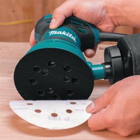 img 1 attached to 🛠️ Makita 743081-8 5" Round Backing Pad: Powerful Hook & Loop Attachment for Optimal Performance