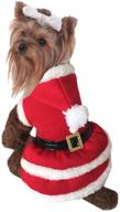 nacoco pet christmas coat - dog and cat santa claus suit xmas skirts - festive dog coat and costumes logo
