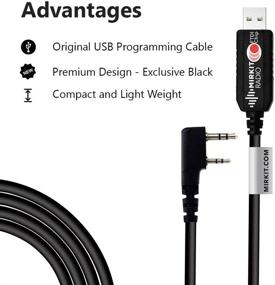 img 2 attached to Mirkit FTDI USB Baofeng Programming Cable For Flashing Ham Radios: Wouxun