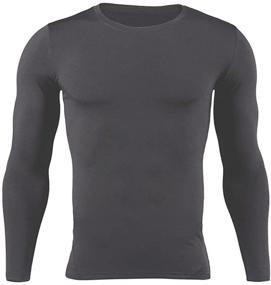 img 2 attached to Men's Ultra-Soft Thermal Long Johns Set with Fleece 🧣 Lining for Winter Skiing - Warm Top & Bottom Base Layer