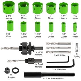 img 3 attached to 🔩 Plastic Drywall Mandrels with Bi-Metal Strength