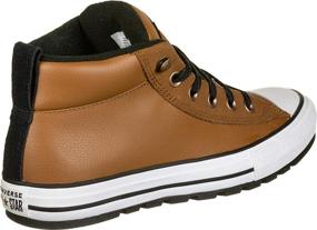 img 2 attached to 👞 Stylish and Durable: Converse Taylor Leather Street Sneaker Men's Shoes