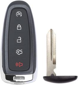 img 4 attached to 🔑 Beefunny 315MHz ID46 Chip Replacement Remote Car Key Fob Transmitter 5 Button for Ford M3N5WY8609 (1): A Reliable Key Solution for Ford Vehicles