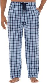 img 4 attached to 🔲 IZOD Plaid Relaxed Poplin Drawstring: A Classic Blend of Comfort and Style