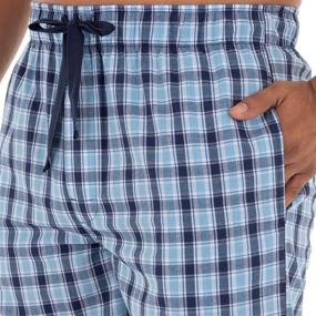 img 2 attached to 🔲 IZOD Plaid Relaxed Poplin Drawstring: A Classic Blend of Comfort and Style