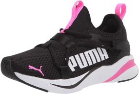 img 4 attached to PUMA Softride Running Black Luminous Unisex Boys' Shoes