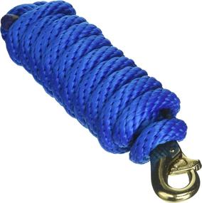 img 1 attached to Durable Tough 1 Poly Lead with Interchangeable Trigger Bull Snap - A Reliable Tool for Handling Horses