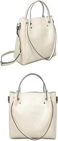 img 2 attached to Ainifeel Genuine Leather Shoulder Crossbody Women's Handbags & Wallets