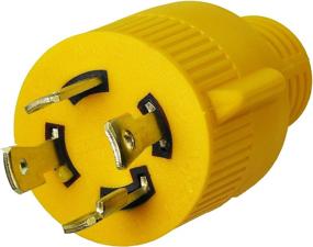 img 1 attached to Gen RV 12" 30Amp Locking 4-Prong Male to 30Amp Standard Female Generator Adapter with Grip