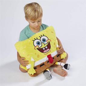 img 1 attached to 🧽 Spongebob Squarepants 16 Inch Stuffed Animal Toy - Pillow Pets Nickelodeon