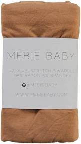 img 4 attached to Mebie Baby Stretch Swaddle Mustard