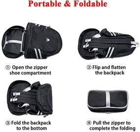 img 1 attached to Backpack Compartment Backpacks Anti Theft Resistant Outdoor Recreation