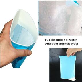 img 3 attached to 🚻 Hairwilly Portable Urine Bag Disposable Emergency Bags for Outdoor Activities, Car Travel, Patients, and Pregnant Women - Unisex Vomit Bag