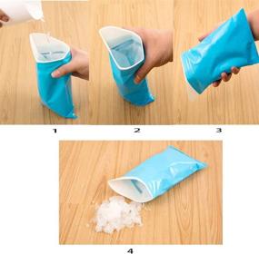 img 2 attached to 🚻 Hairwilly Portable Urine Bag Disposable Emergency Bags for Outdoor Activities, Car Travel, Patients, and Pregnant Women - Unisex Vomit Bag