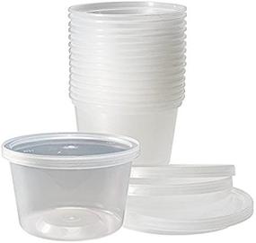 img 2 attached to 🍱 Newspring Delitainer 16 oz. Deli Food Containers with Lids - Pack of 36 - Optimize Your Search