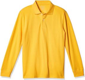 img 4 attached to Childrens Place Uniform Sleeve Pique Boys' Clothing for Tops, Tees & Shirts